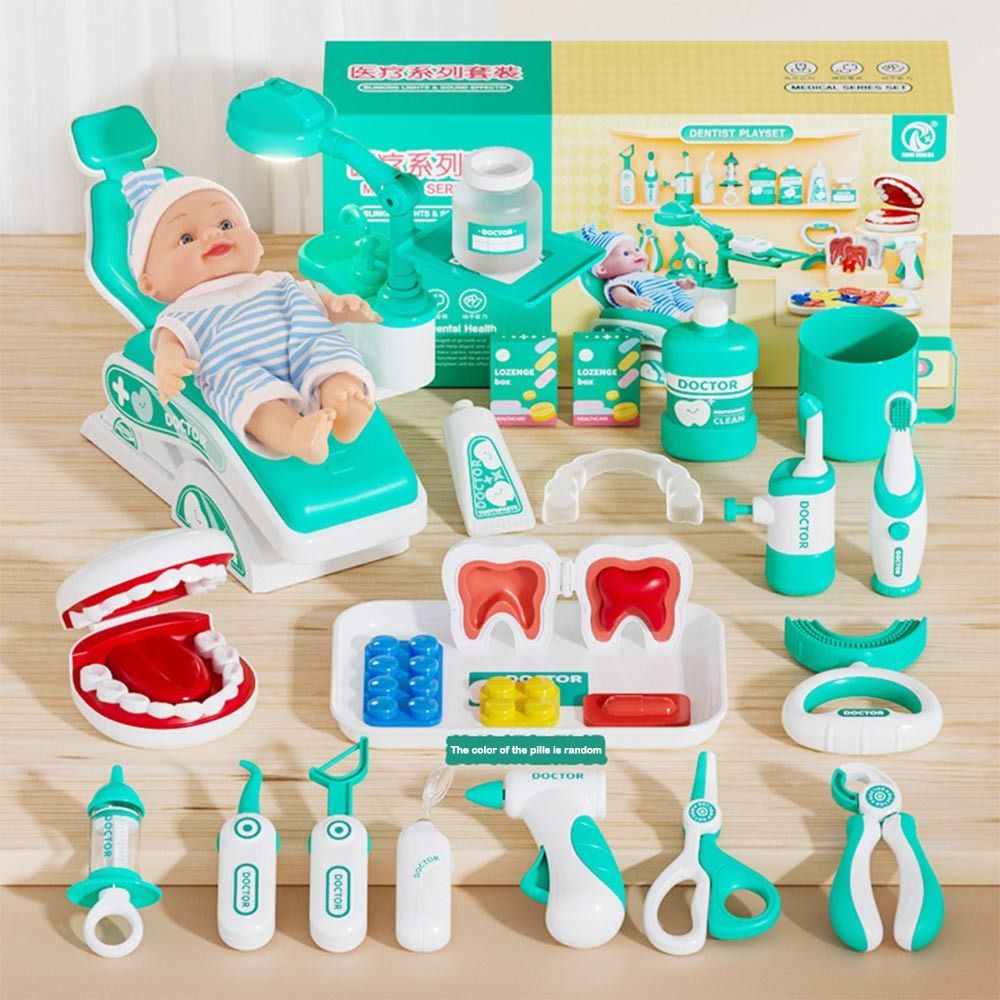 Kids Toys Doctor Set - Yeni Plastik Doktor oyuncak seti Simüle