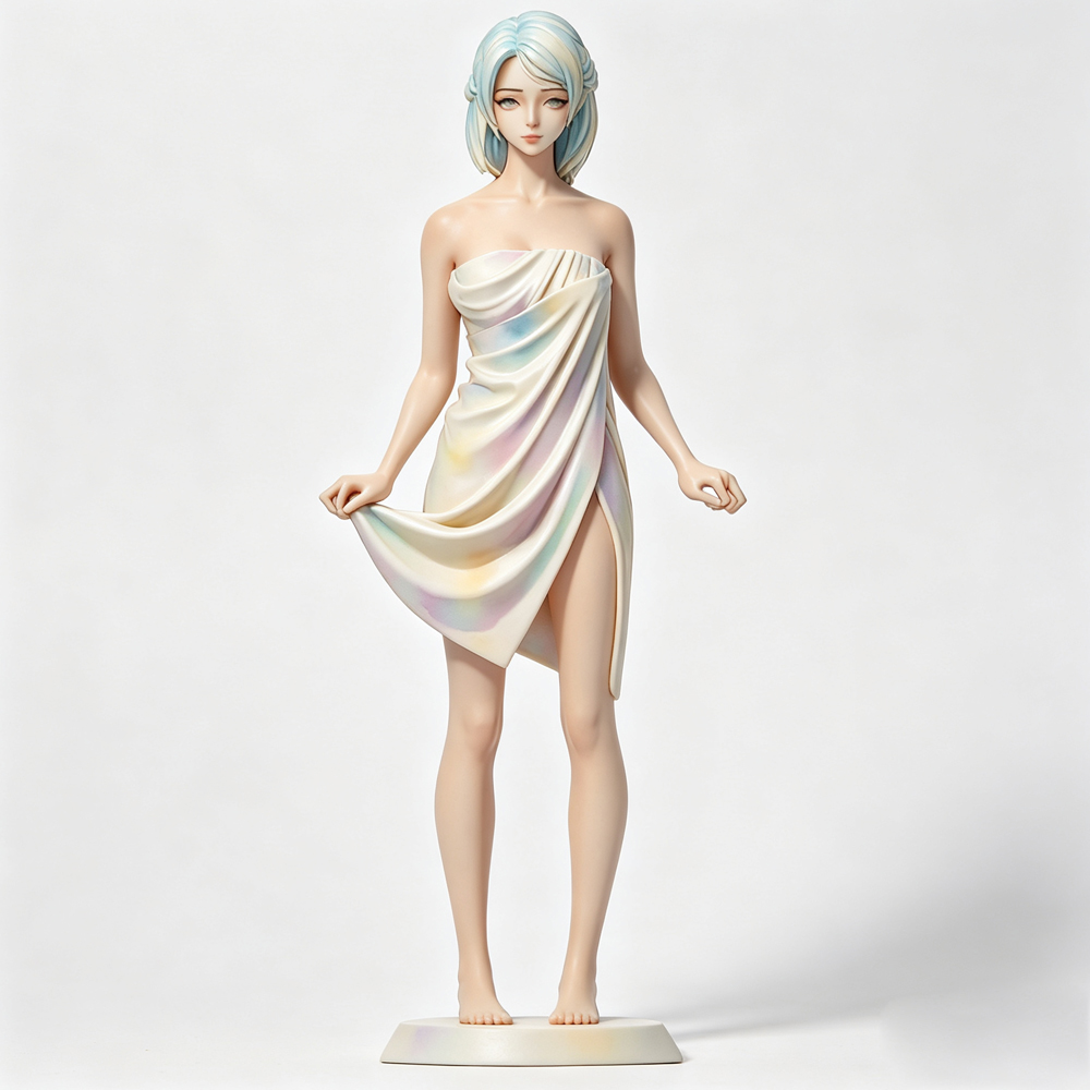 Kids Toys Sale - Kısa Pastel Saçlı Bayan Yanardöner Şal
