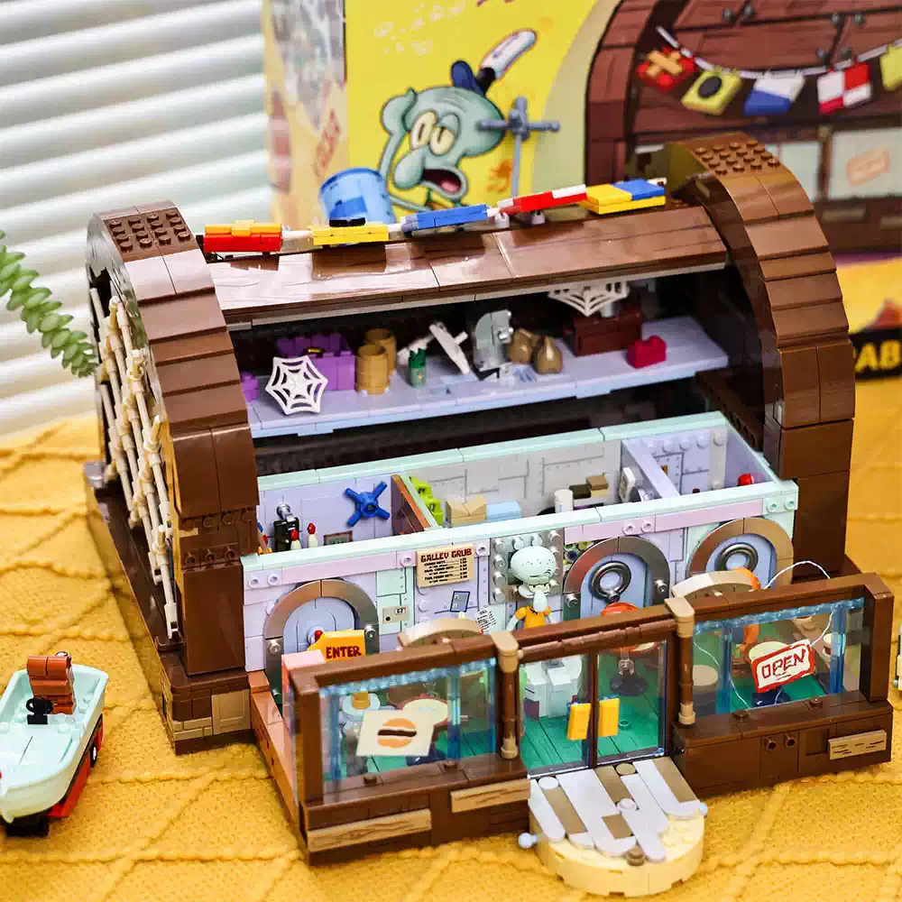 Kids Xbox Toys - Sünger Bob Krusty Krab Bölge-X Yapı