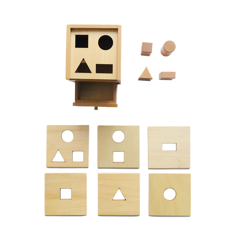 Kids Toys Drawers - Montessori Eğitici Öğrenme Çocuk Oyuncakları Ahşap