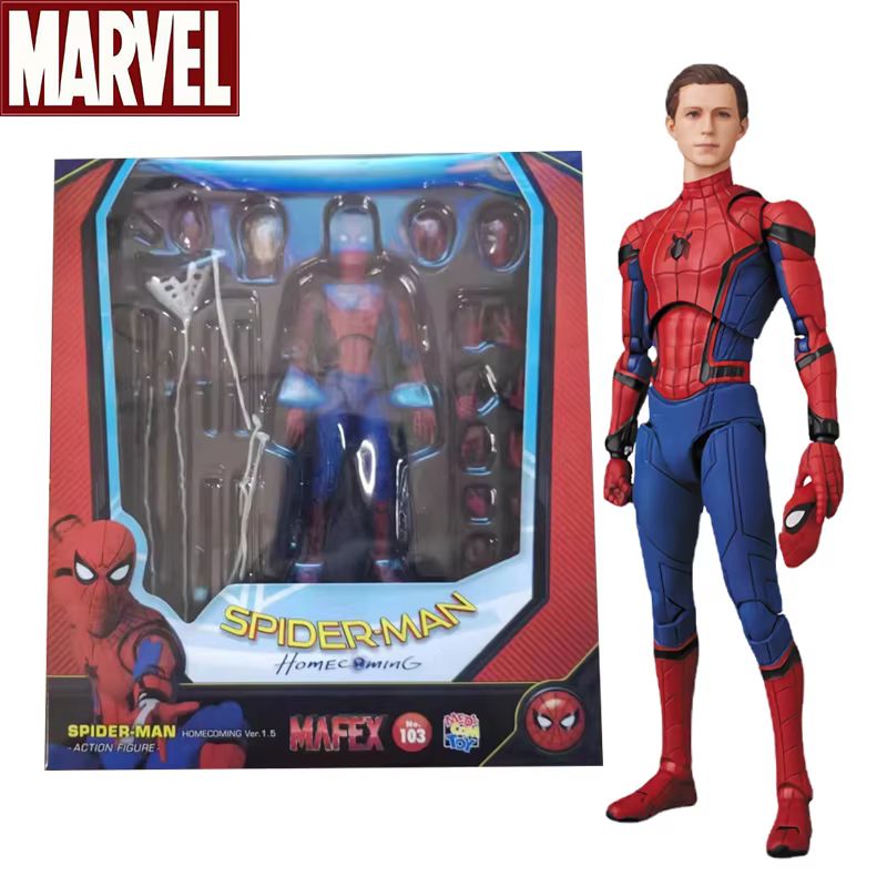 Kids Toys Variety - Mafex 103 Örümcek Adam Aksiyon Figürü