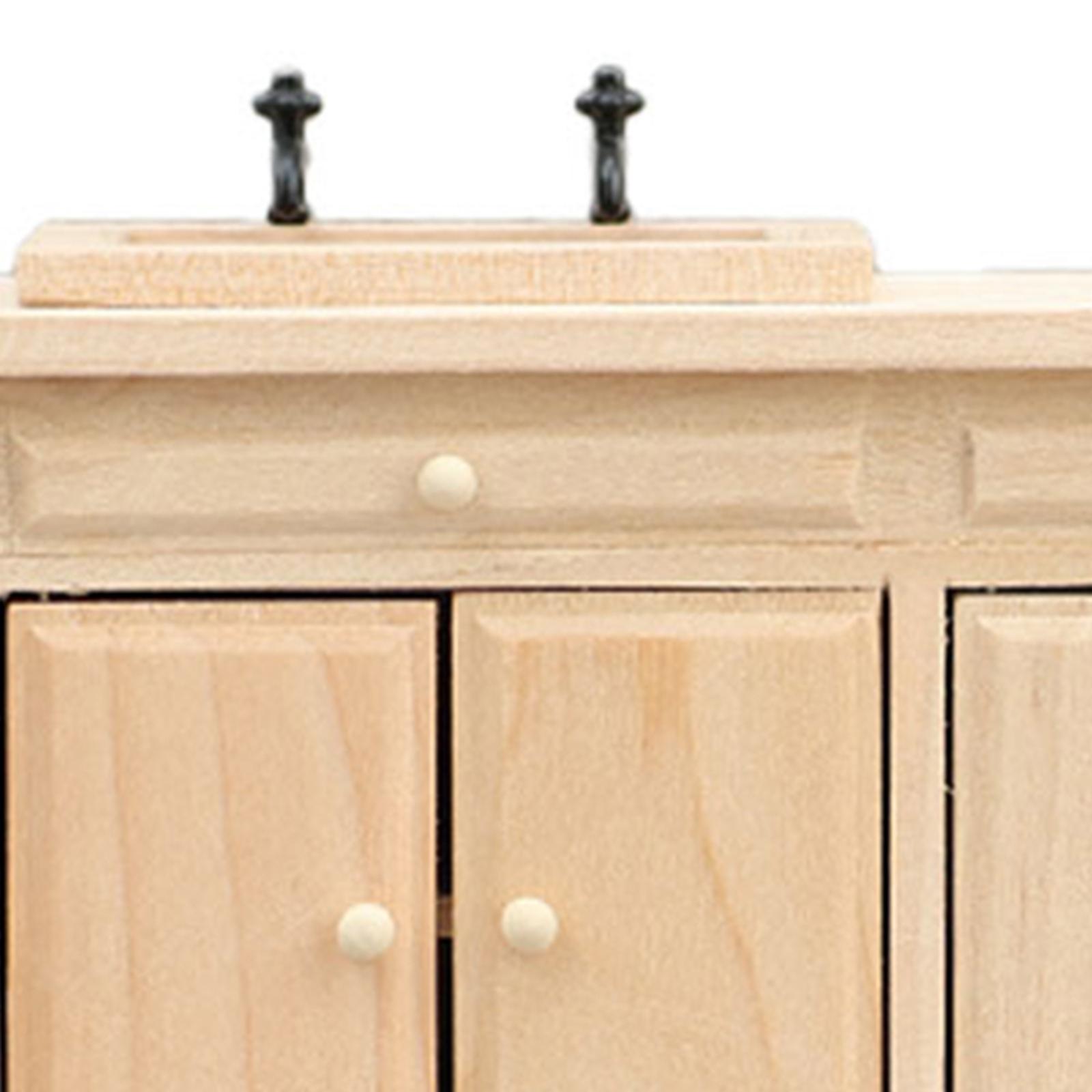Kids Toys Drawers - Mini Oyuncak Ev Taşınabilir Mutfak Mobilyaları