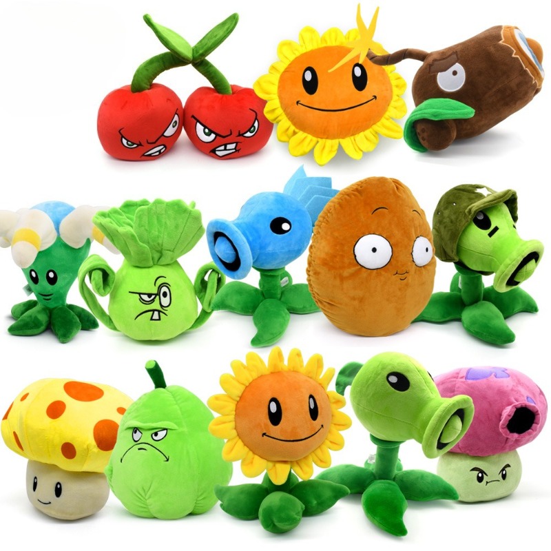Kids Toys Variety - Bitkiler Zombilere Karşı Oyunu Periferik Peluş