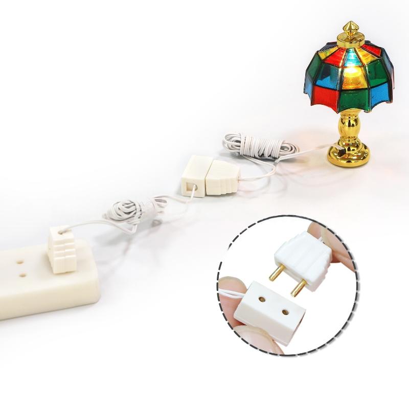 Kids Toys Play - 1 adet 1/12 Dollhouse dekoratif lamba