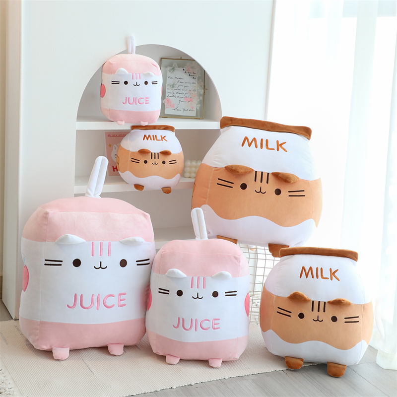 Kids Toys Quality - Yaratıcı sütlü içecek yumuşak bebekler dolması