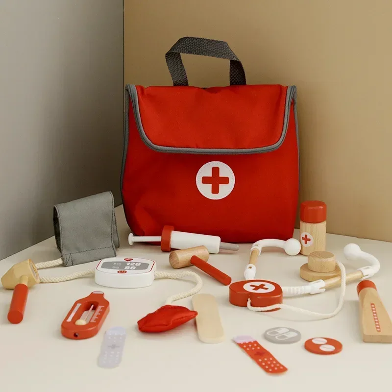 Çocuklar İçin Ahşap Oyuncak Se - Kids Toys Doctor Set incelemesi ve fiyatı