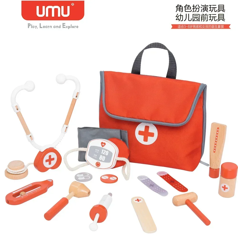 Çocuklar İçin Ahşap Oyuncak Se - Kids Toys Doctor Set incelemesi ve fiyatı