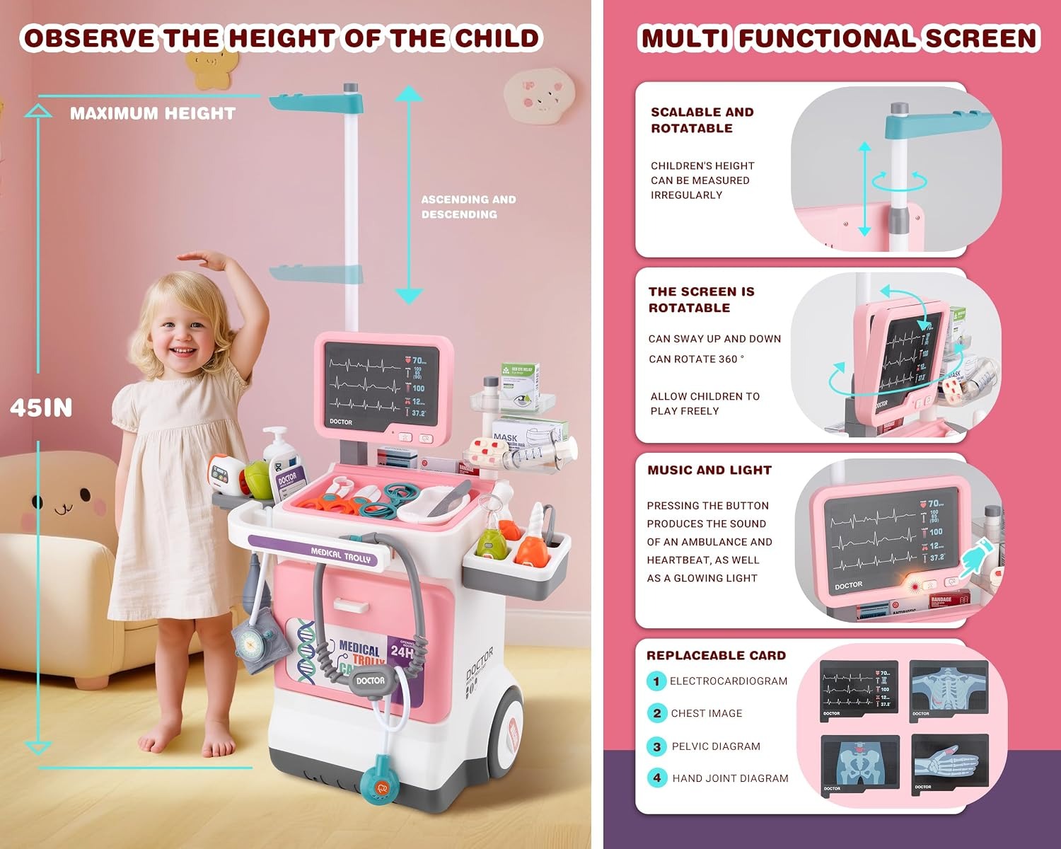 Deluxe Çocuk Doktor Oyun Seti, - Kids Toys Doctor Set incelemesi ve fiyatı