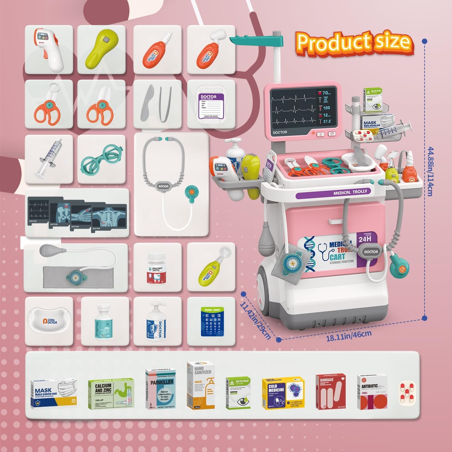 Deluxe Çocuk Doktor Oyun Seti, - Kids Toys Doctor Set incelemesi ve fiyatı