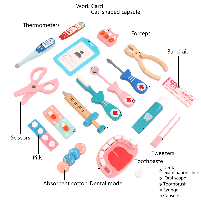 Rol yapma oyunları doktor oyun - Kids Toys Doctor Set incelemesi ve fiyatı
