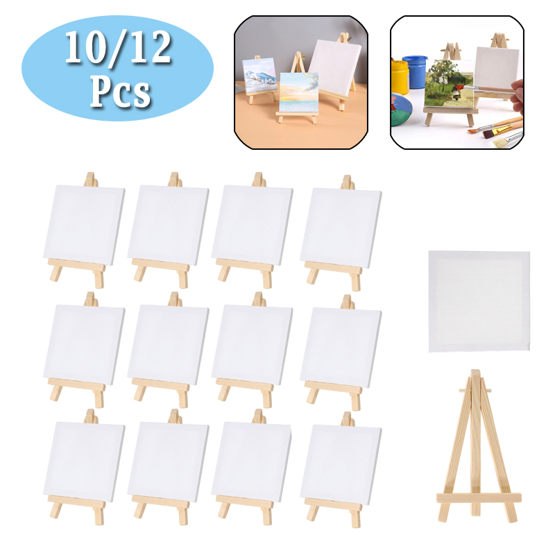 10/12 adet Mini Tuval ve Şöval - Kids Art Easel incelemesi ve fiyatı