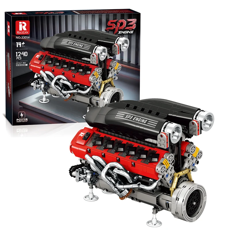 1240 Parça Araba Motoru SP3 Mo - Kids Toys Idea incelemesi ve fiyatı