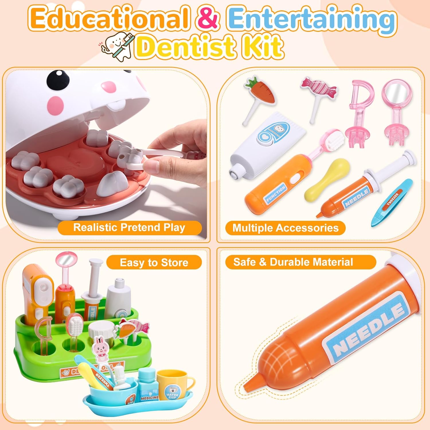 Dişçi Seti Rol Yapma Oyun Seti - Kids Toys Doctor Set incelemesi ve fiyatı