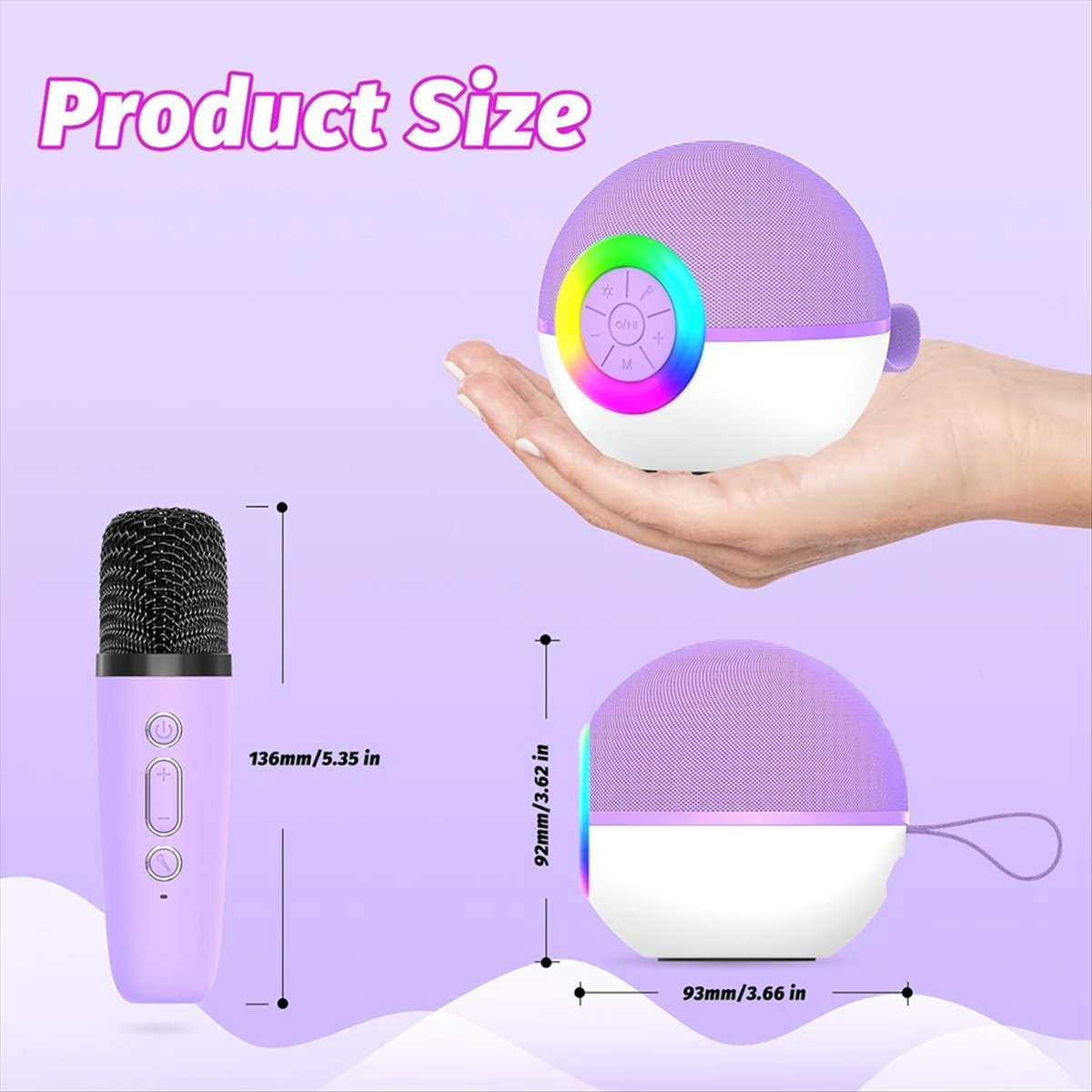 DTC5 Mini Karaoke Makinesi, 2  - Kids Microphone Karaoke incelemesi ve fiyatı