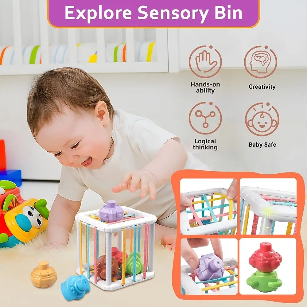 Gökkuşağı Renkli Montessori Şe - Kids Toys Variety incelemesi ve fiyatı