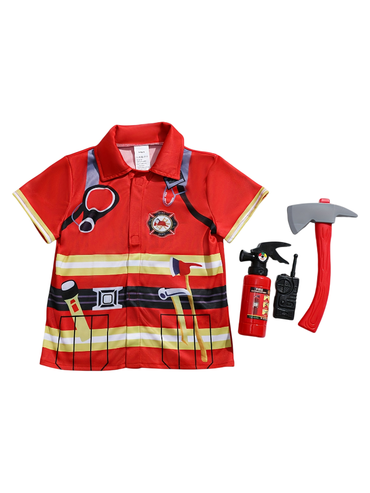 Çocuk İtfaiyeci Tarzı Gömlek v - Kids Toys Idea incelemesi ve fiyatı