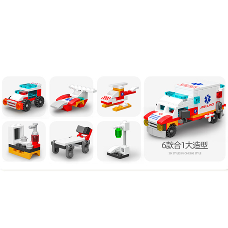 6in1 YENI Ambulans Escort Arab - Kids Toys Doctor Set incelemesi ve fiyatı