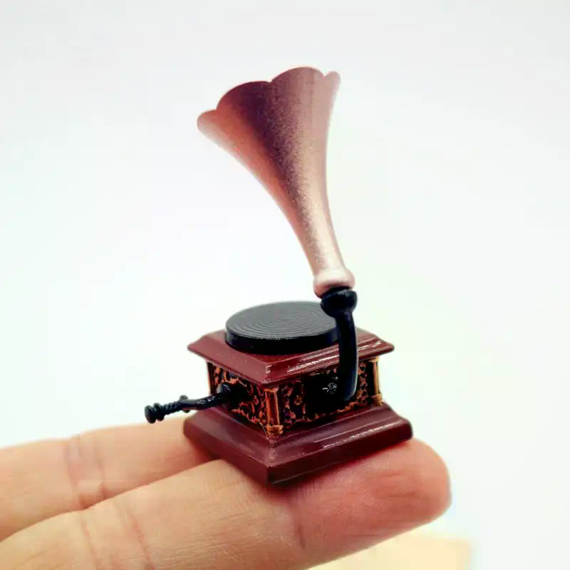 Dollhouse Vintage Fonograf Min - Kids Toys Play incelemesi ve fiyatı