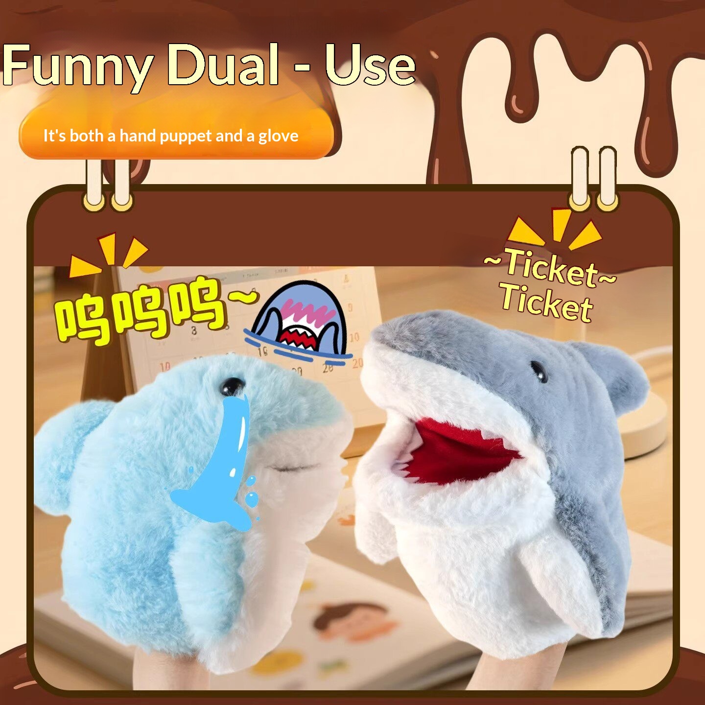 Köpekbalığı El Kuklası Peluş K - Kids Toys Play incelemesi ve fiyatı