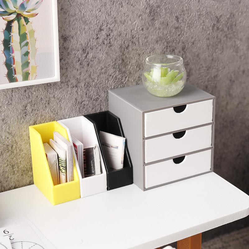 Ahşap Dollhouse Kitaplık Çekme - Kids Toys Drawers incelemesi ve fiyatı