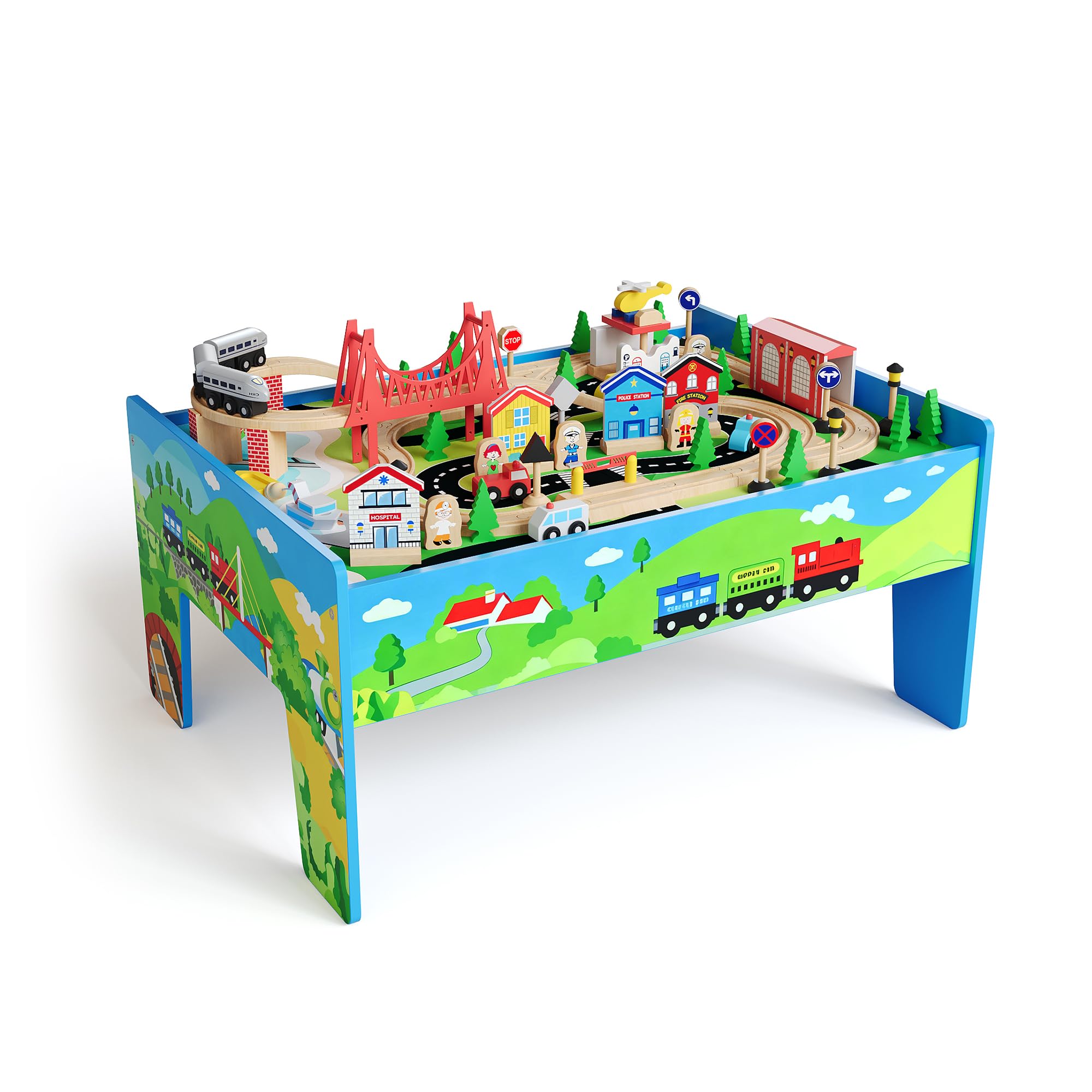 78 Parçalı 4'ü 1 Arada Ahşap T - Kids Art Easel incelemesi ve fiyatı