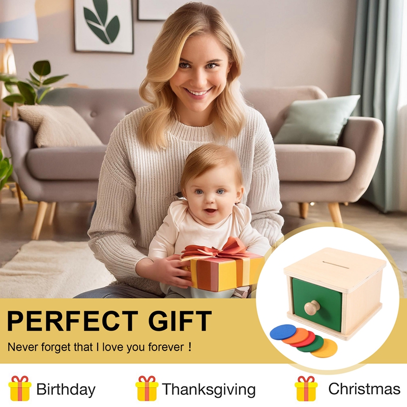 Çocuklar Ahşap Para Kutusu Çek - Kids Toys Drawers incelemesi ve fiyatı