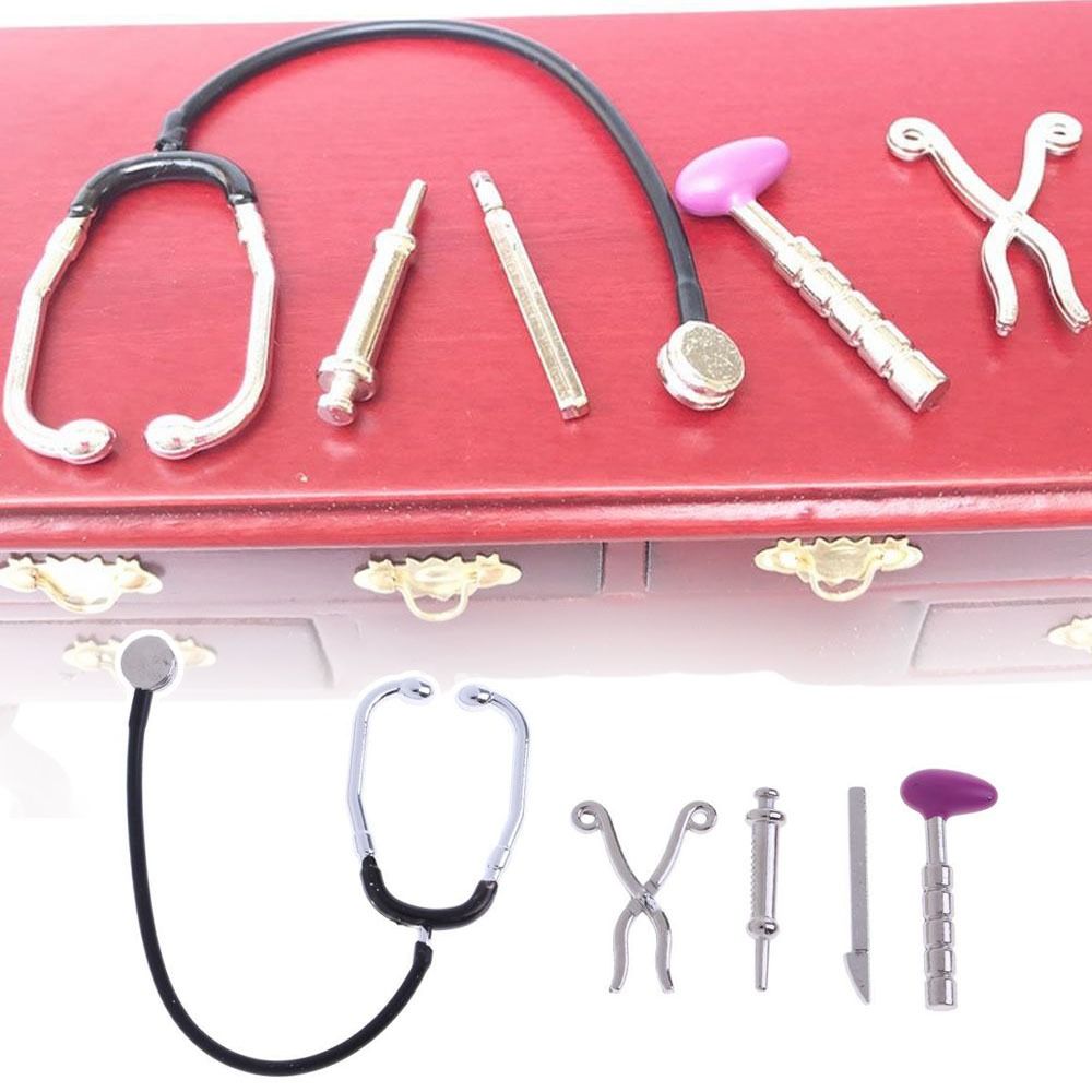 1/6 1/12 ölçekli Dollhouse ste - Kids Toys Doctor Set incelemesi ve fiyatı