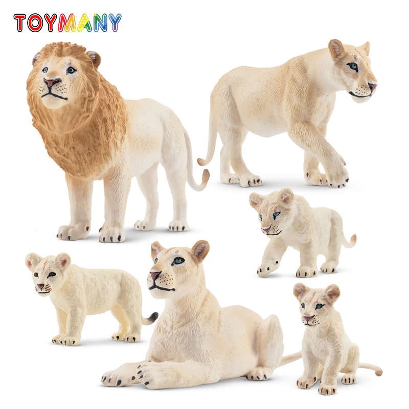 6 adet simülasyon beyaz aslan  - Kids Toys Variety incelemesi ve fiyatı