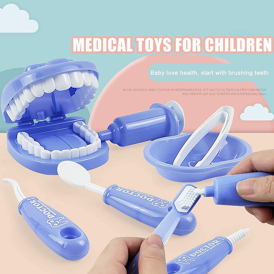 9 adet diş kiti oyuncak diş he - Kids Toys Doctor Set incelemesi ve fiyatı