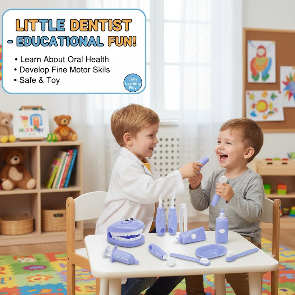 9 adet simülasyon diş hekimi o - Kids Toys Doctor Set incelemesi ve fiyatı